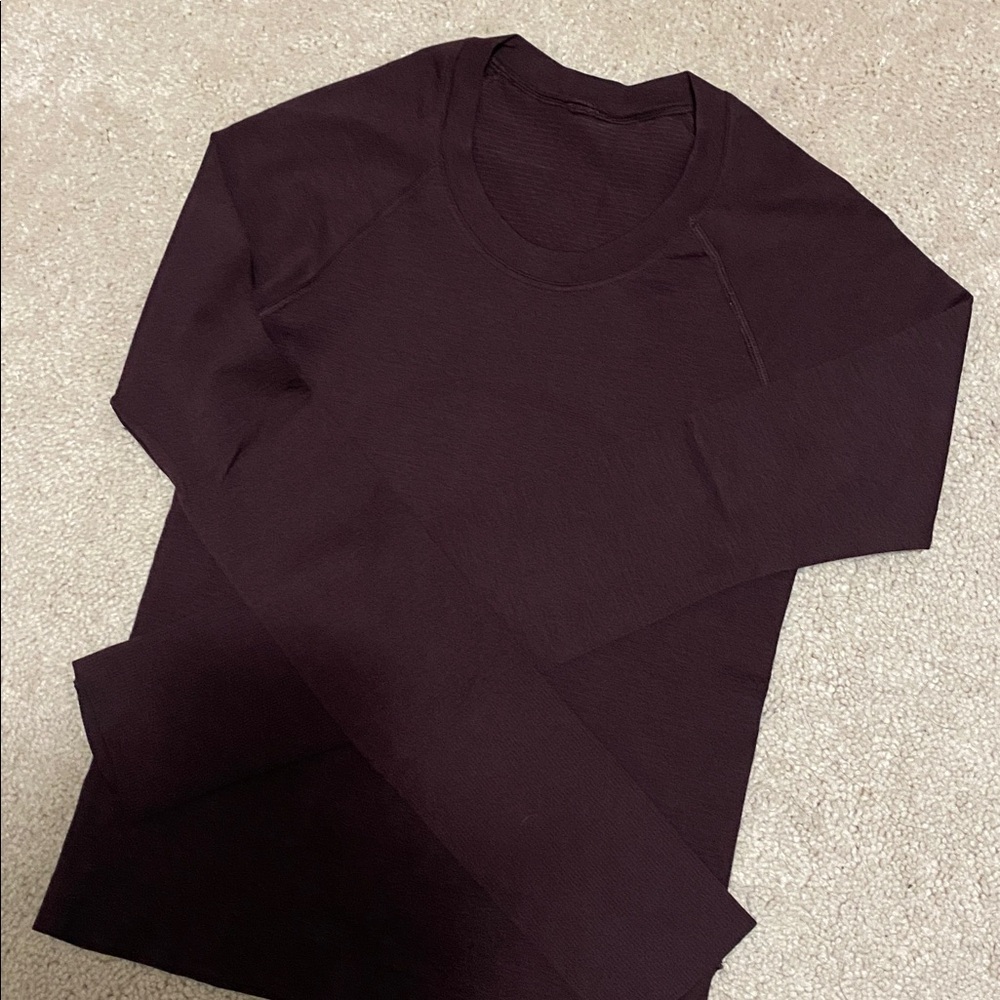 lululemon swiftly long sleeve - waist length